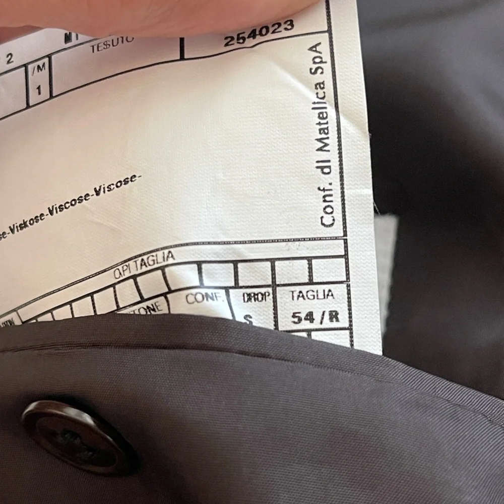 Armani Collezioni Charcoal Gray Blazer